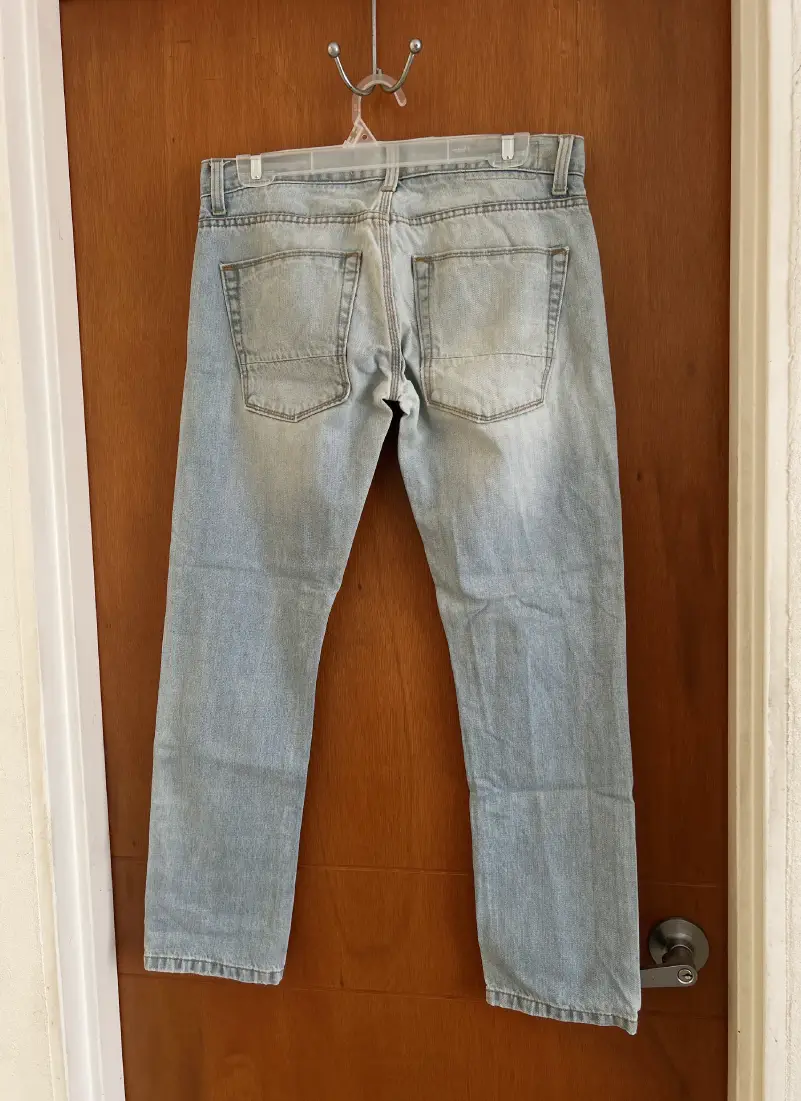 Pantalón Topman Skinny denim azul claro - Imagen 3