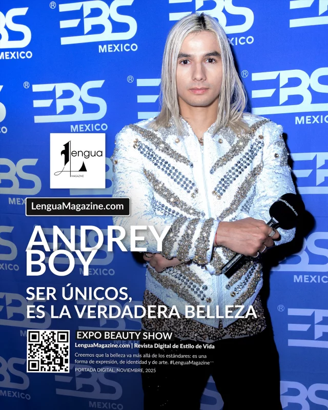 Ser únicos es la verdadera belleza. @soyandreyboy 
✨ Este mensaje tomó fuerza en la Expo Beauty Show, donde hicimos un recorrido junto a nuestro invitado especial y amigo, Andrey Boy, con un objetivo claro:
👉 Descubrir, de la mano de los expertos en belleza, cuál es el camino para construir nuestra propia belleza… sin copiar a nadie.
Entre conversaciones auténticas, miradas profesionales y momentos llenos de buena vibra, entendimos que la belleza no se trata de imitar, sino de reconocer lo que ya llevamos dentro y potenciarlo a nuestra manera.
Andrey, con su energía única y su sensibilidad, fue el puente perfecto para conectar con voces que inspiran a ser diferentes, reales y libres.
Porque sí… la verdadera belleza se construye desde uno mismo. 💫💖
🌟 Ser únicos es la verdadera belleza.
Ese es el mensaje que nos llevamos de esta experiencia.
🎥 La historia completa y todo el recorrido ya está en [ LenguaMagazine.com ]
✨ Link en bio.
Cuéntanos:
💬 ¿Qué significa para ti construir tu propia belleza?
.
.
Bienvenidxs a #LenguaMagazine 🖤 Estamos felices de que estés aquí.
.
Apóyanos: comenta, guarda y comparte 🫶
.
Dirección editorial y creativa: @manuelsanchez_mx
Locación: @expobeautyshow
Total look & talent management: @mau_zamu
.
.
#LenguaMagazine #AndreyBoy #revistadigital #ExpoBeautyShow SerÚnicos Autenticidad EBS2025 EBS boletosEBS BeautyLovers EBSLovers fyp