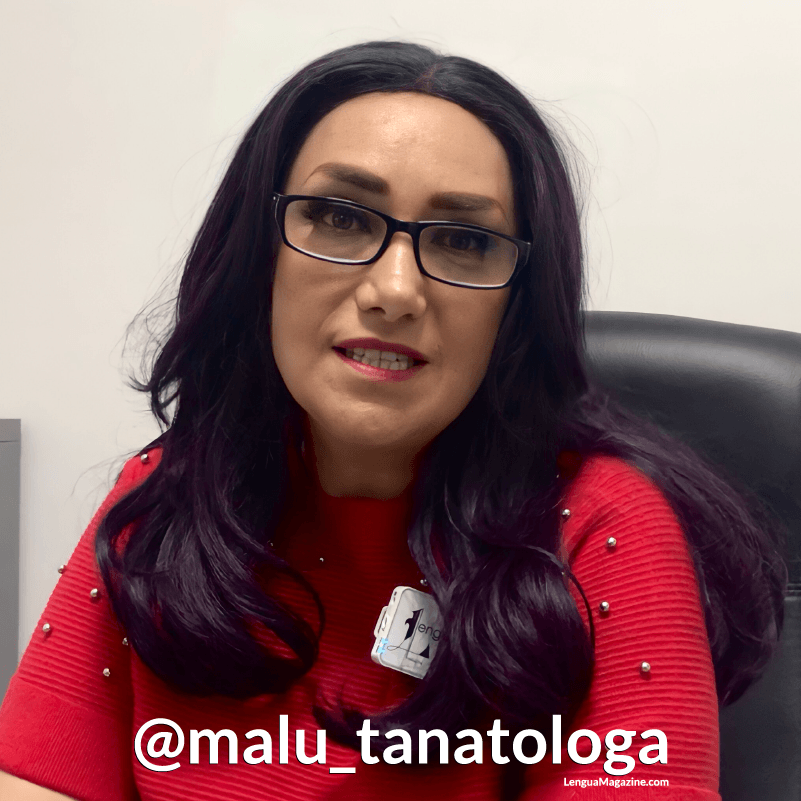 Malú Subías Tanatóloga, paliativista, asesora en psicología, y pionera en caninoterapia en servicios funerarios.