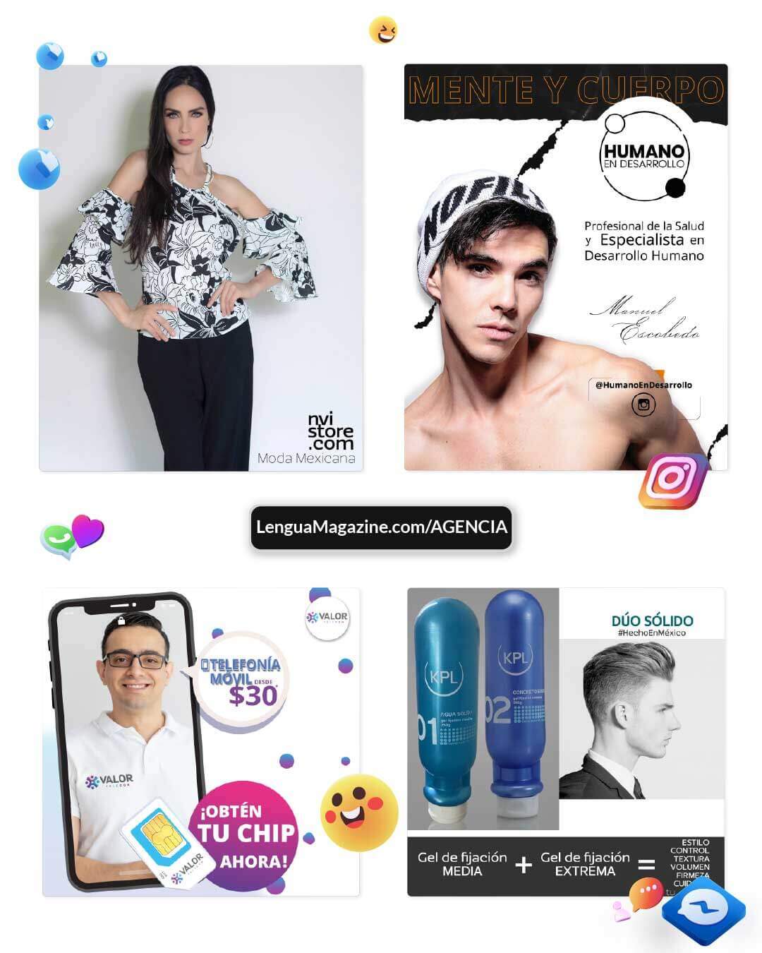 Agencia de Mercadotecnia Digital Lengua Magazine guadalajara jalisco mexico
