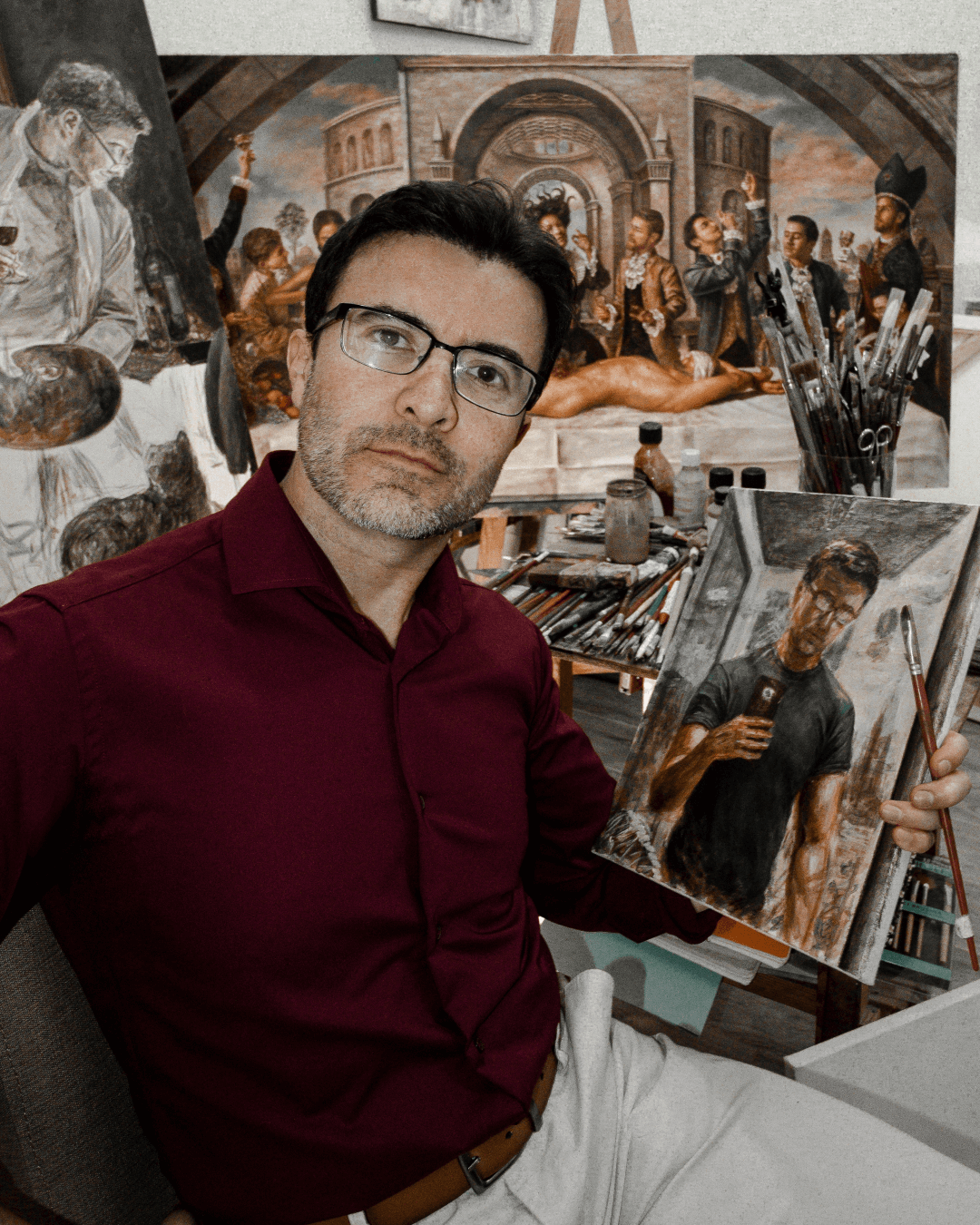 el arte de la pintura-Lengua Magazine-Pintor mexicano jose parra