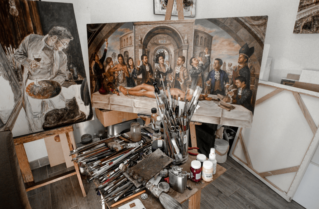 el arte de la pintura-Lengua Magazine-Pintor mexicano jose parra