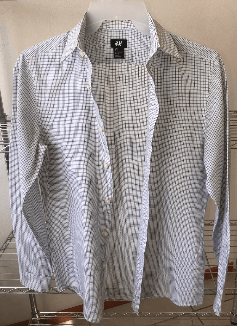 Lengua-magazine-bazar-de-ropa-de-segunda-mano-camisa-de-manga-larga-marca-hm-man-color-blanco, estampado-cuadros-pequeños-azul3 Lengua-magazine-bazar-de-ropa-de-segunda-mano-camisa-de-manga-larga-marca-hm-man-color-blanco-estampado-cuadros-pequenos-azul